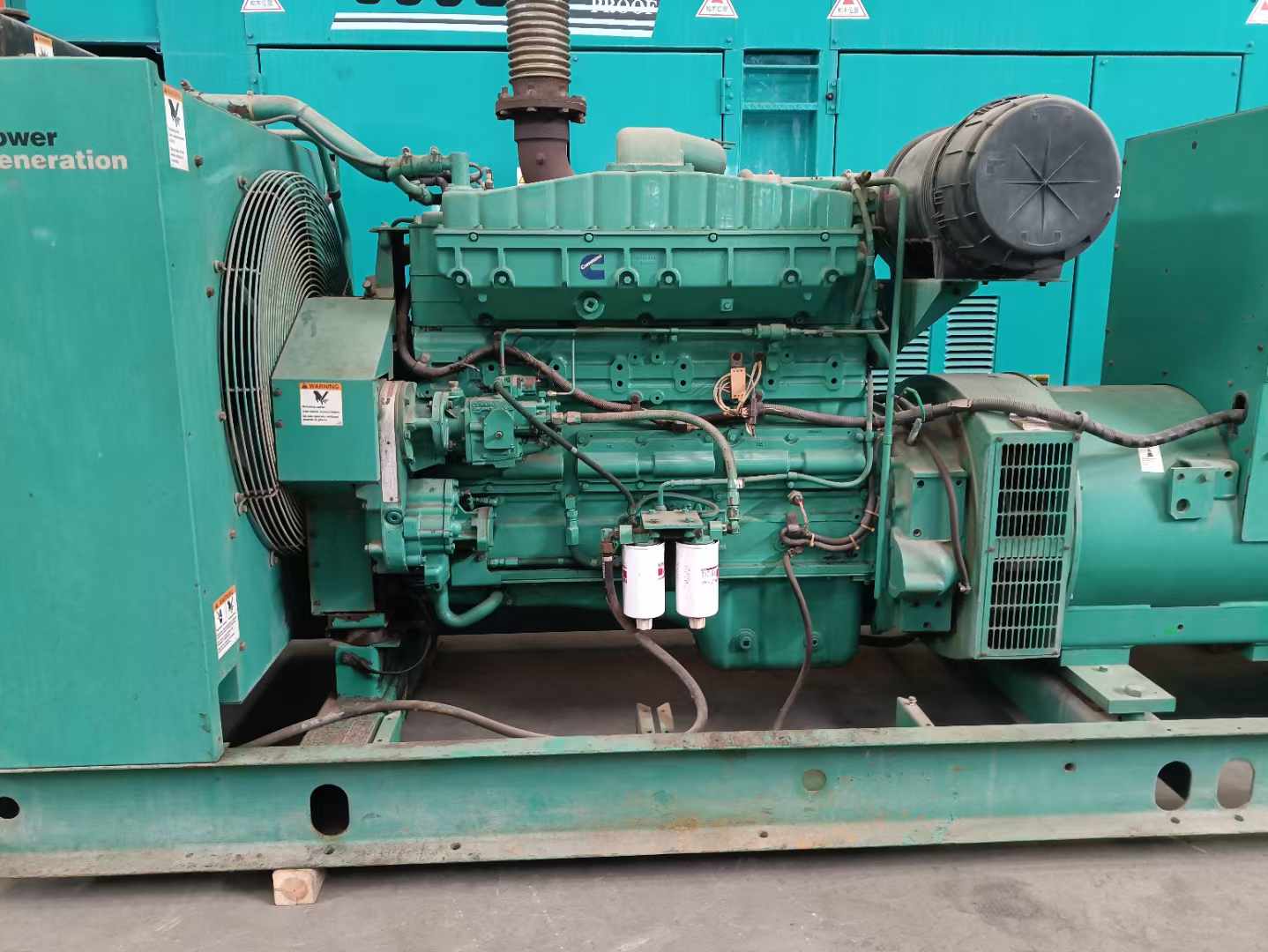 莘县过载会对 600kW 柴油发电机组造成哪些损害?